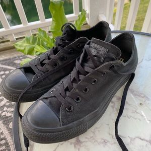 Black Converse Chuck Taylor Sneakers Sz 9